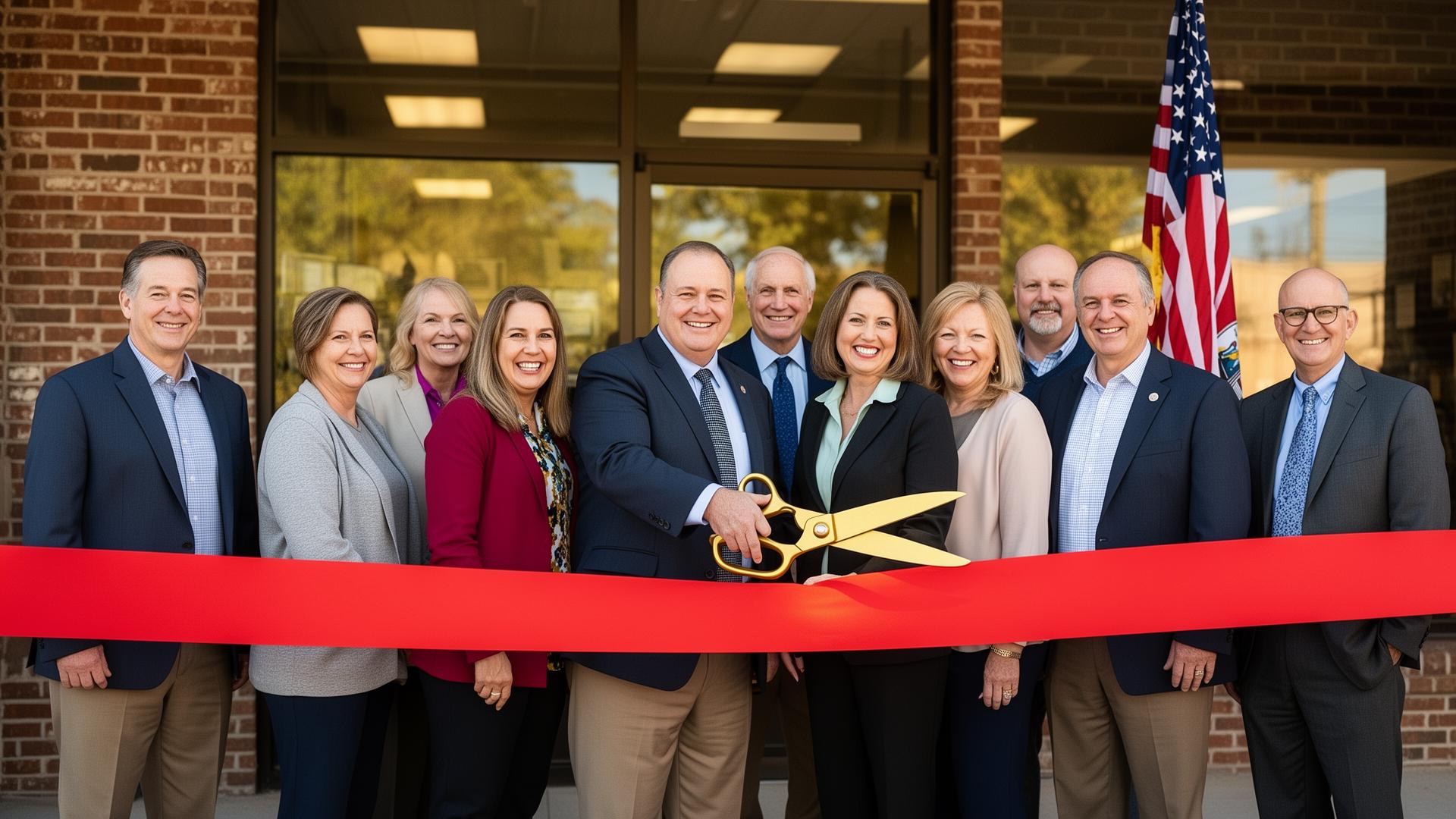 Chamber ribbon-cutting